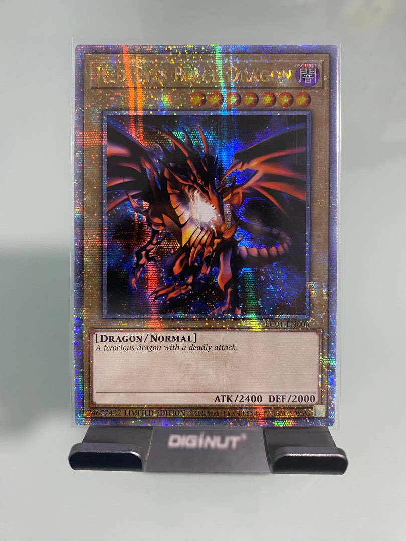 Yugioh RedEyes Black Dragon LC01EN006 Quarter Century Secret Rare
