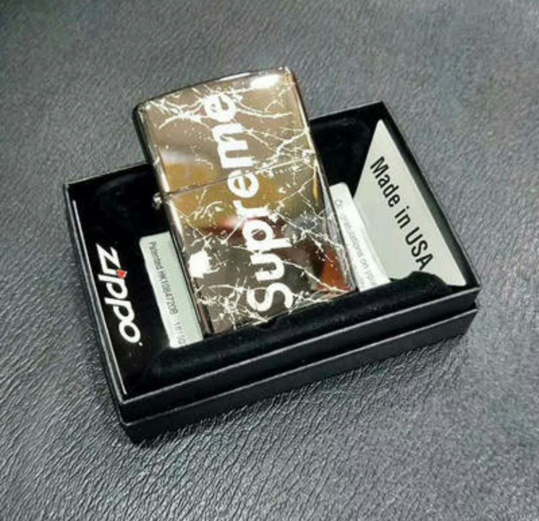 Zippo 打火機黑冰藍冰彩冰潮牌supreme, 運動產品, 其他運動配件- Carousell