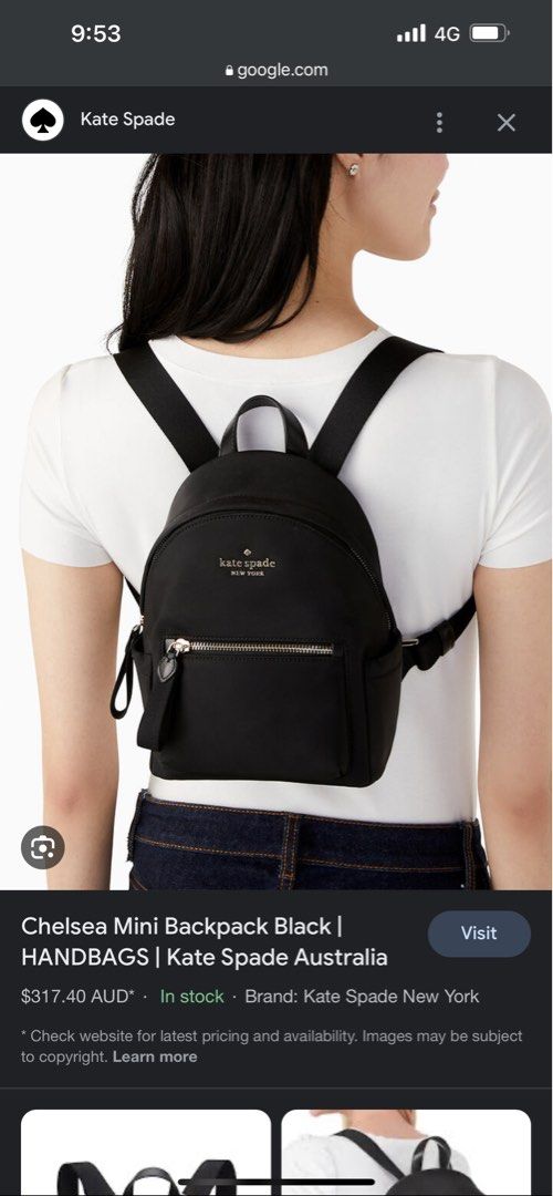 Kate spade backpack australia on sale
