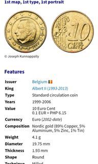 10 euro cent Belgium