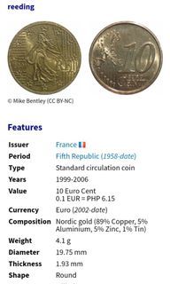 10 euro cent France