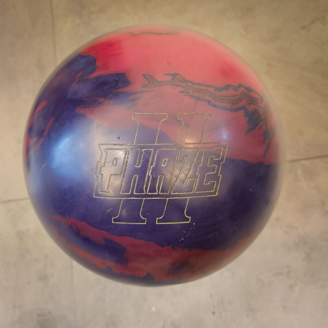 15lb Storm Phaze II 保齡球bowling ball, 運動產品, 運動與體育, 運動