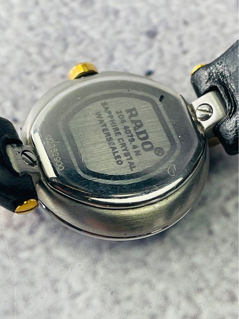 Rado sapphire crystal deals water sealed