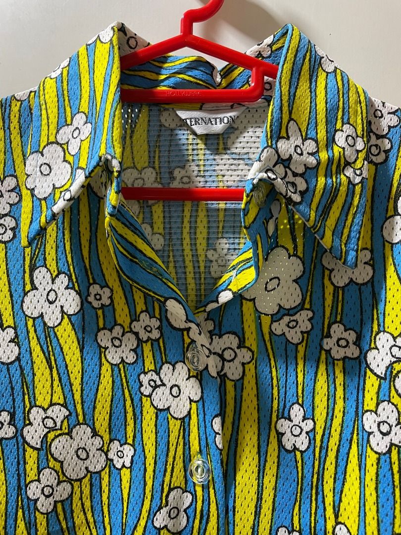 Vintage flower shirt outlet