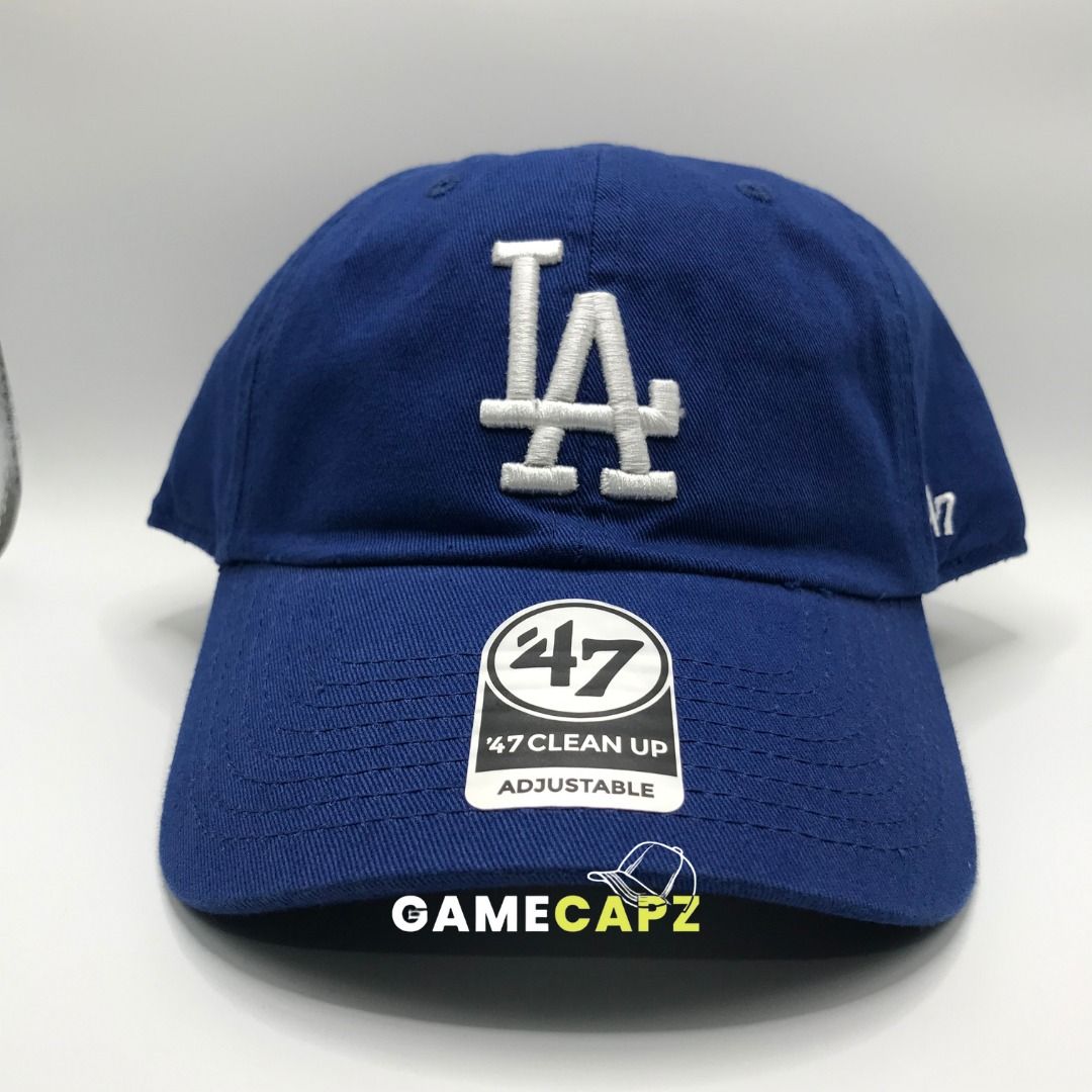 Men's Los Angeles Dodgers '47 Navy Vintage Clean Up Adjustable Hat