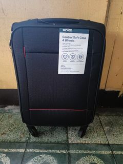 4 wheel luggage bag soft case