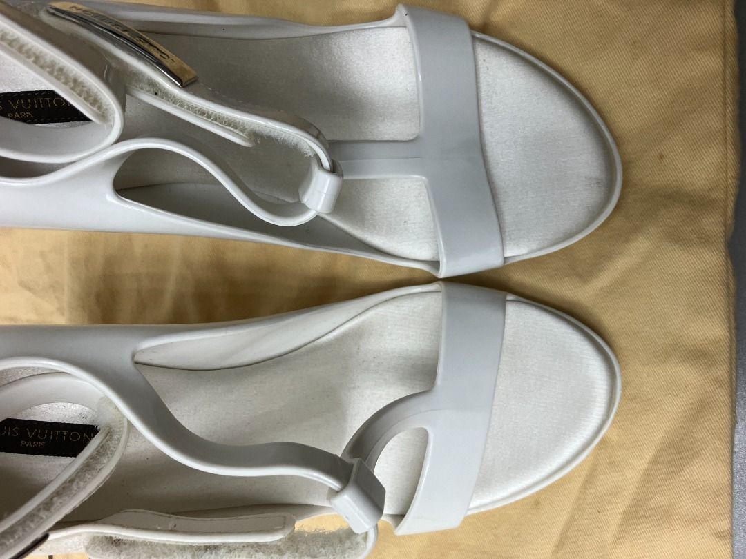 Louis Vuitton Patent Leather Shake Sandals 55