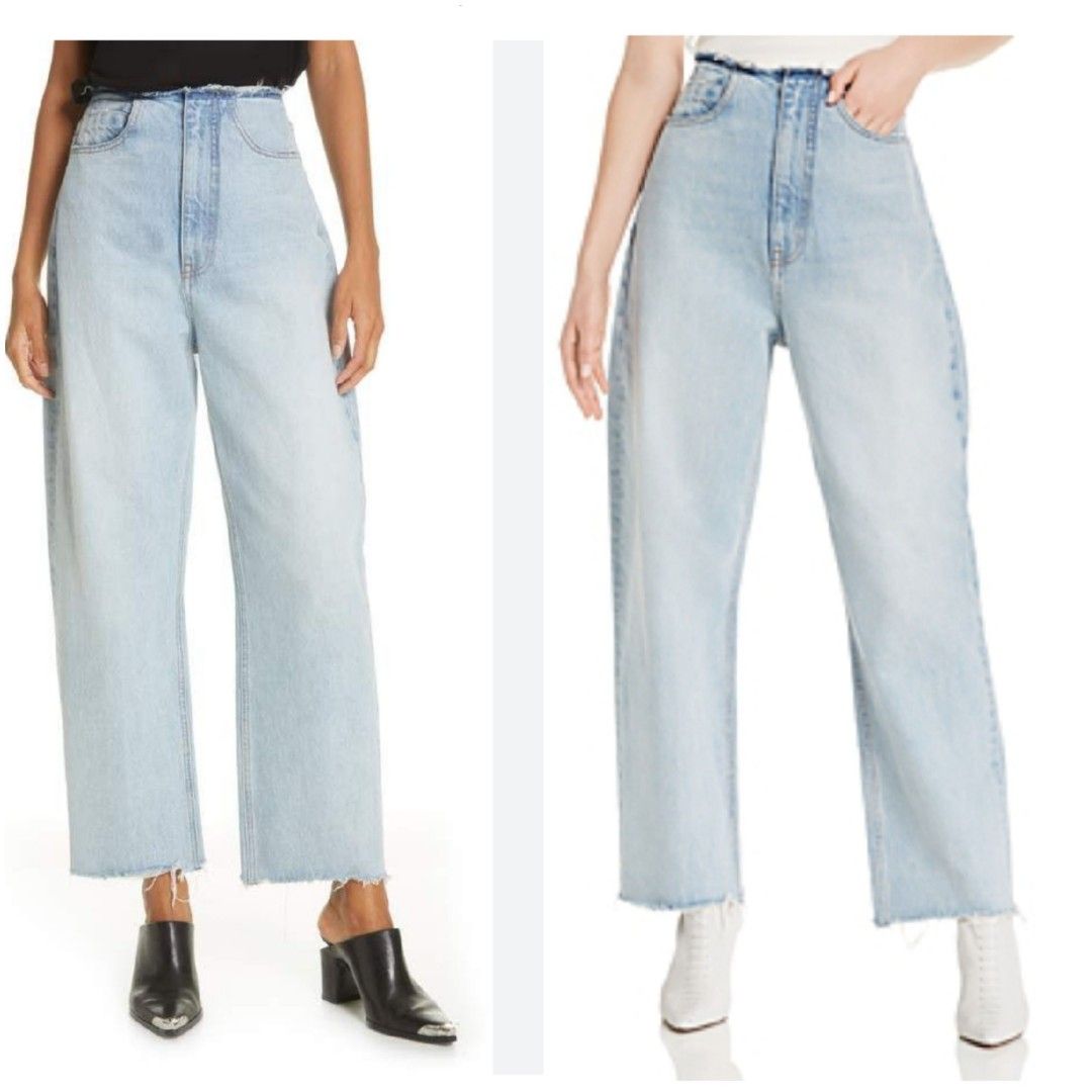 640 Alexander Wang Denim Jeans Pants Luxury Designer Brand