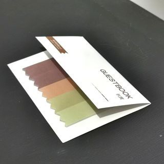 [6 packs] Random Color Paper bookmark
