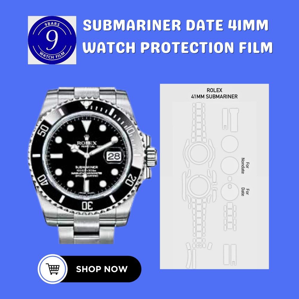 Rolex submariner protective stickers discount