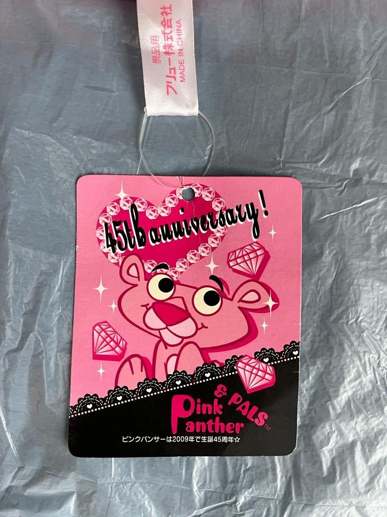 代放可議絕版45週年傻豹小毛毯The Pink Panther blanket 頑皮豹粉紅豹