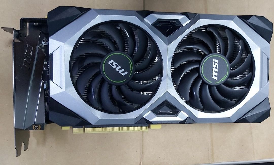 已使用顯示卡雙風扇顯卡GeForce RTX 2070 SUPER VENTUS OC, 電腦＆科技
