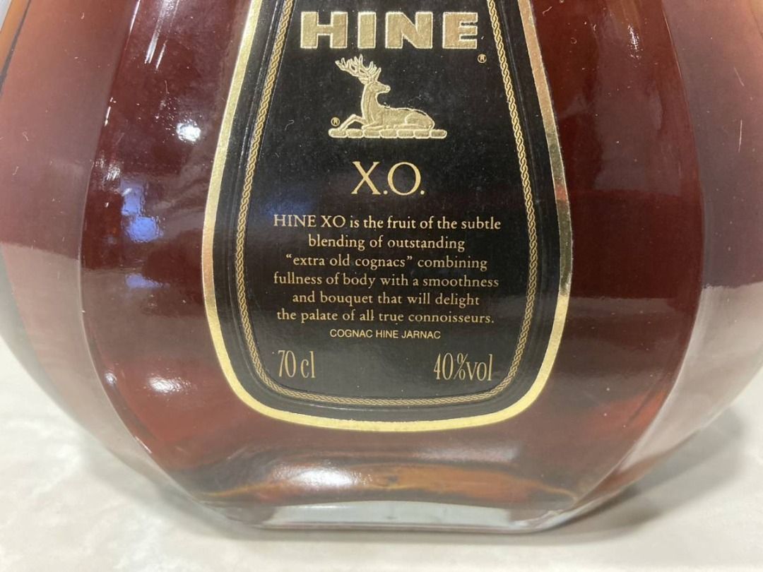 未開封HINE XO Cognac 干邑白蘭地Brandy 白蘭地700 毫升40% 海因老酒古