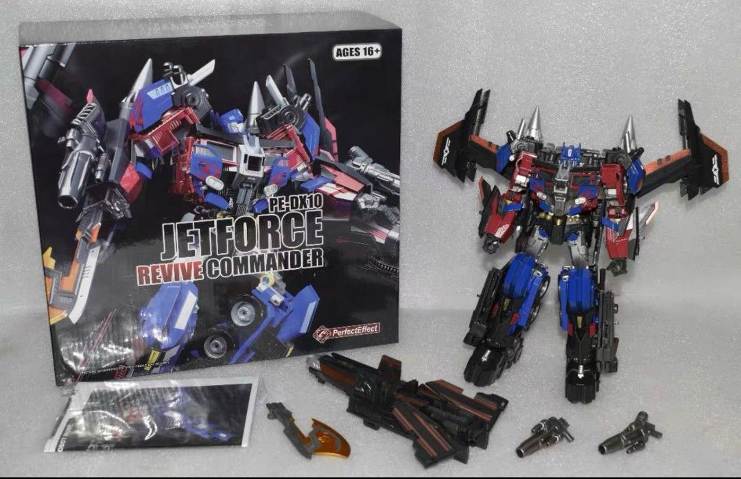 變形金剛柯柏文JETFORCE(PE-DX10), 興趣及遊戲, 玩具& 遊戲類- Carousell