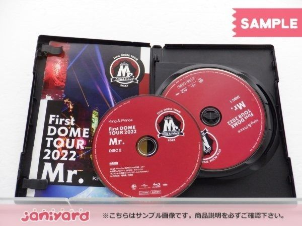 未開封] King & Prince Blu-ray First DOME TOUR 2022 -Mr.- 普通版2BD