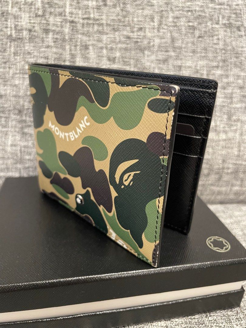 Bape clearance montblanc wallet