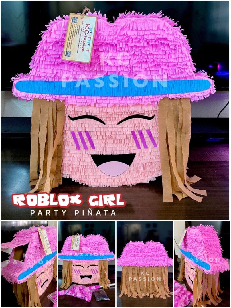 Roblox girl inspired Pinata Roblox Party Supplies -  Portugal