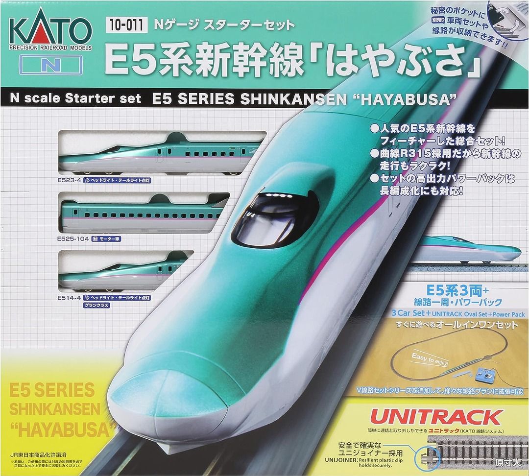 TOMIX 90186 E5 新幹線/KATO 10-011 E5/ KATO 10-005 雙軌E5 E6