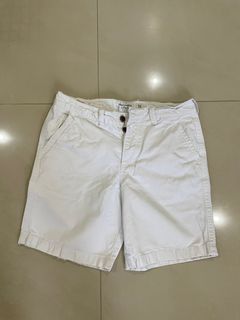 Abercrombie white shorts