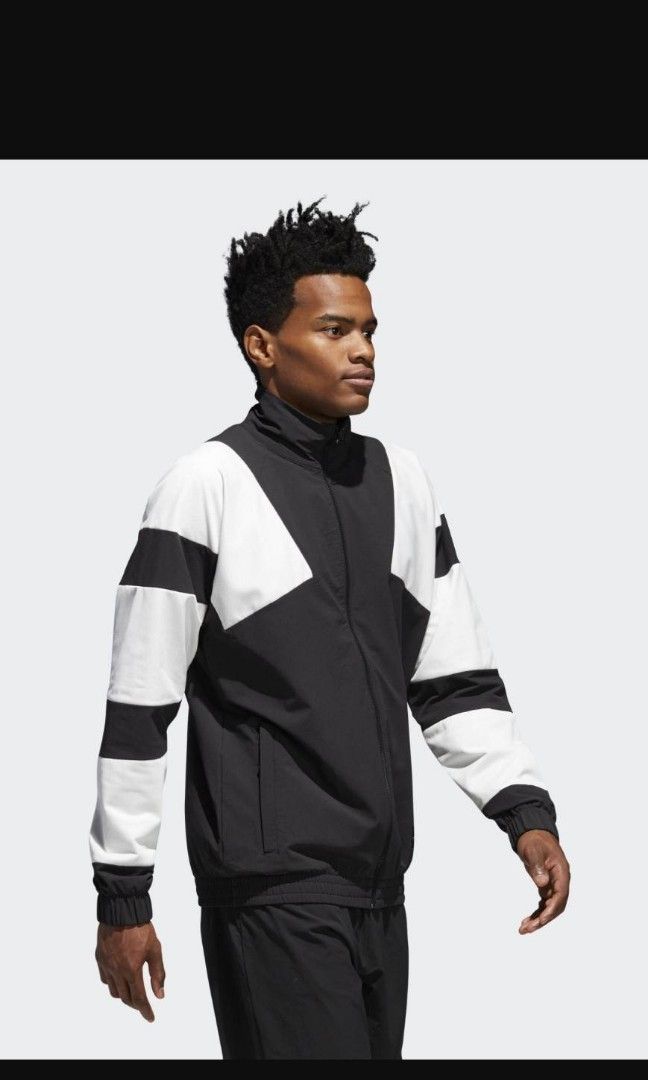 Adidas long windbreaker store