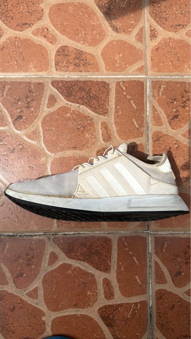 Adidas xplorer light cheap grey & white shoes