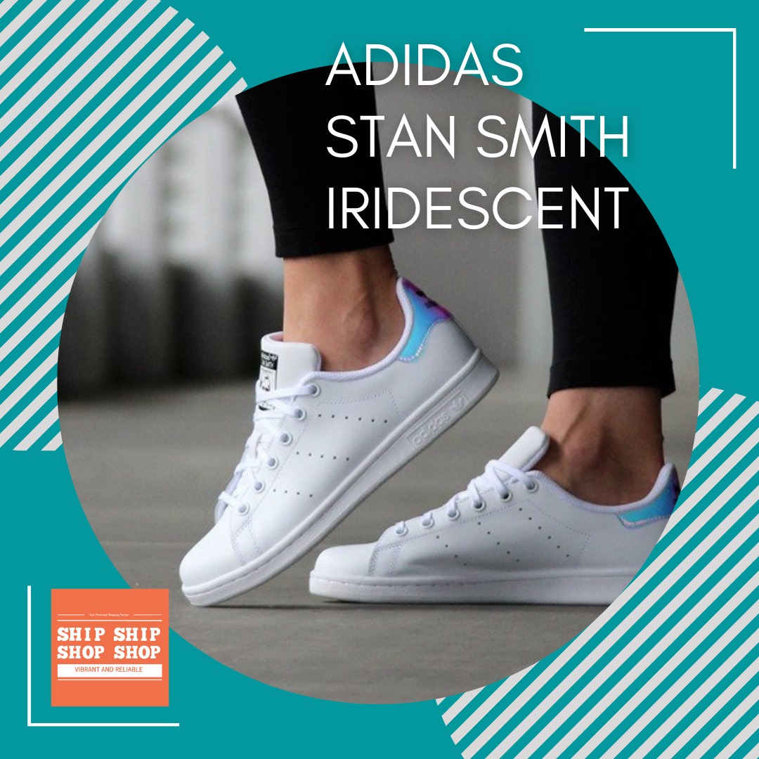 Adidas stan smith iridescent white sale