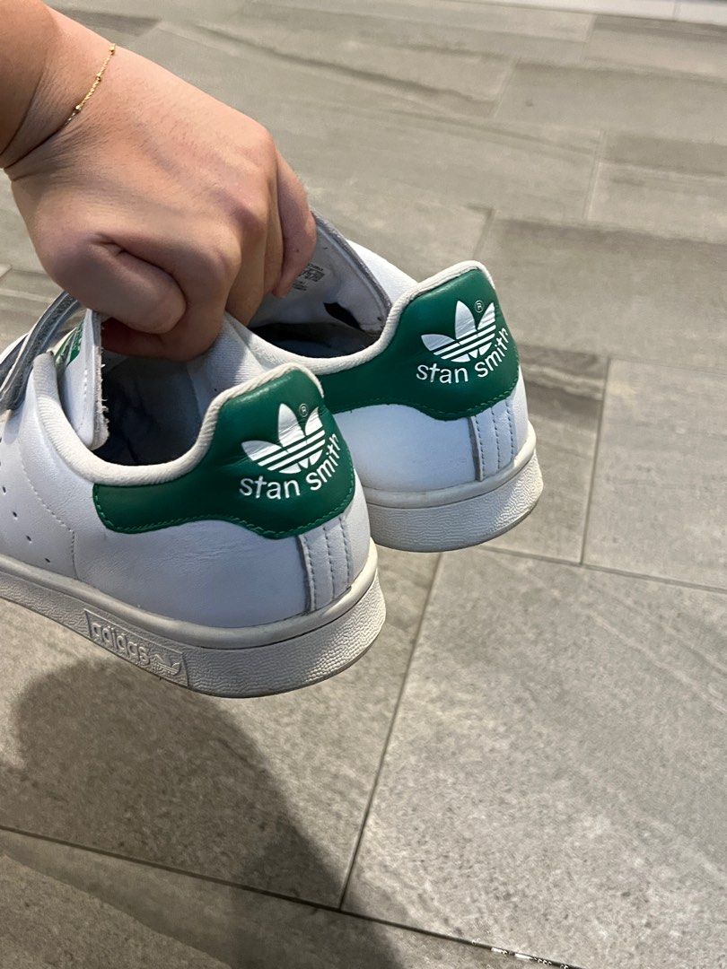 Adidas Stan Smith Velcro US9 EU42 Mens Women s Fashion Footwear Sneakers on Carousell