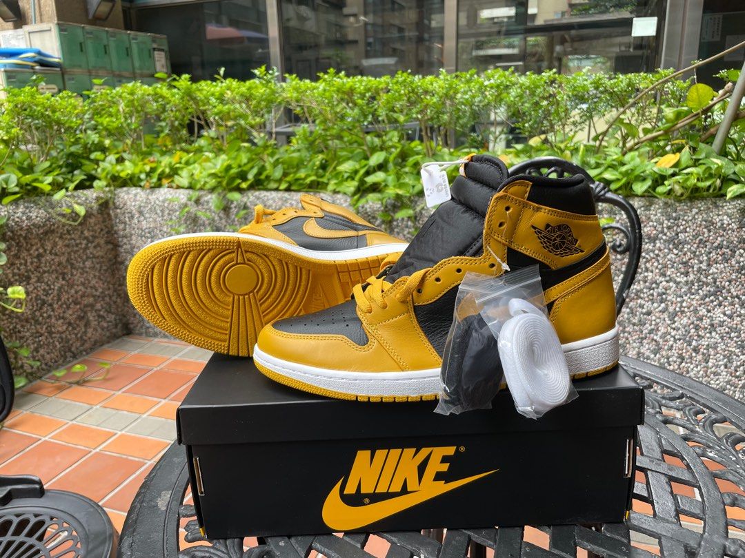 Air jordan 1 pollen 黑武當, 他的時尚, 鞋, 休閒鞋在旋轉拍賣