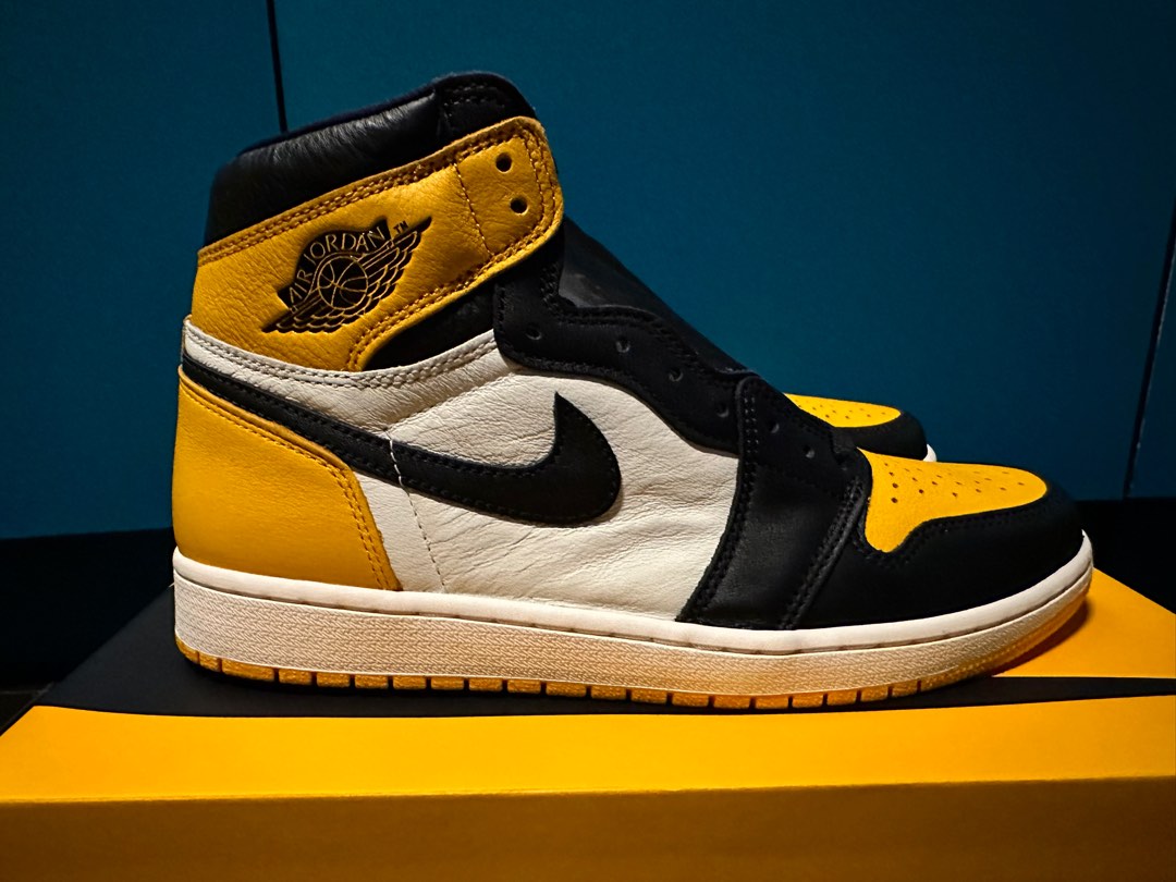 Air Jordan 1 Yellow Toe US10