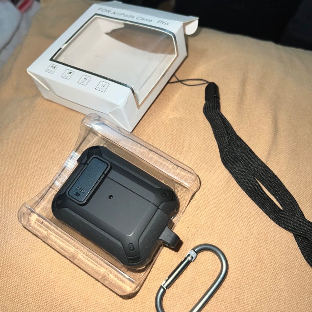 Airpods Pro Cases for Declutter (Category: Headphones & Headsets) located in Manila. Submitted by t13thstreet_og (Listing ID 1250915409, Image 2). Description: AIRPODS PRO CASES FOR DECLUTTER • ADS YZY 350 Case (used-like new) • Black Case with Lock & Box (brandnew- never been used) • Black and White Silicon Case — (used - like new) also available: iphone 13 pro max cases 🚚 Can do same day delivery & COD within Metro Manila & areas covered by co