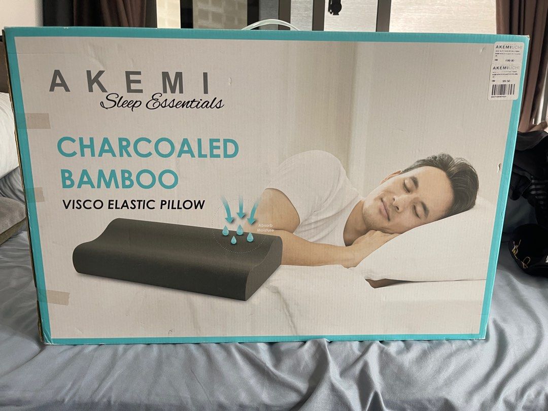 Akemi charcoal pillow new arrivals