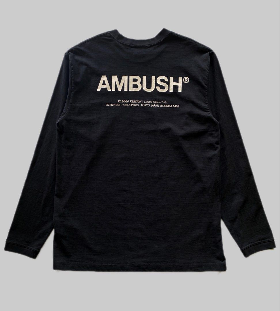 Ambush Design XL Logo Limited Edition Tee, Men's Fashion, Tops