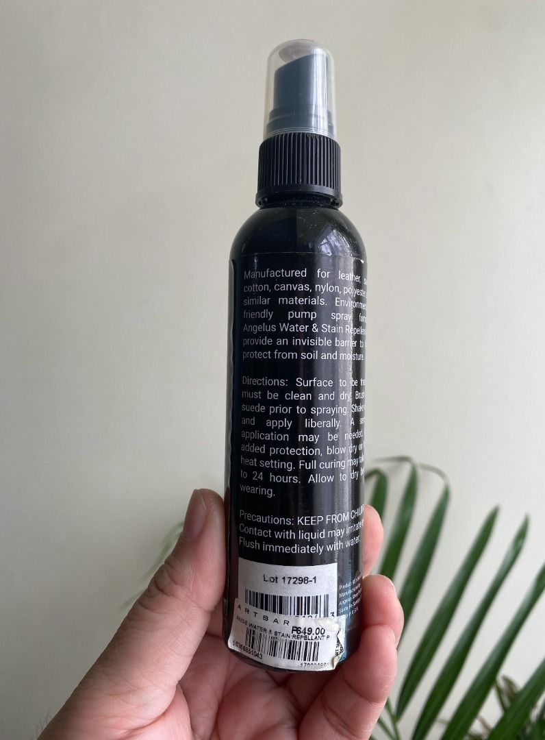 Angelus water and stain repellent cheap