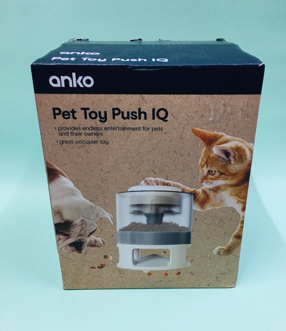 Anko Pet Toy Push IQ Feeder, Pet Supplies, Homes & Other Pet