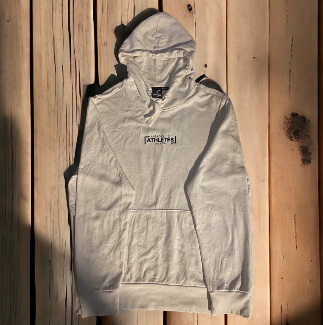 ANTA, Men's Fashion, Tops & Sets, Hoodies on Carousell