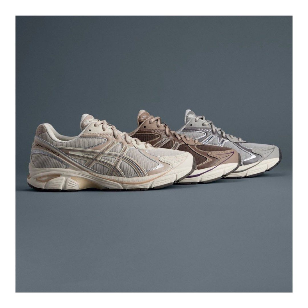 Asics GT-2160 'Oatmeal Taupe / Dark Taupe / Oyster Grey', Men's Fashion ...