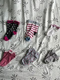 Assorted long and short socks