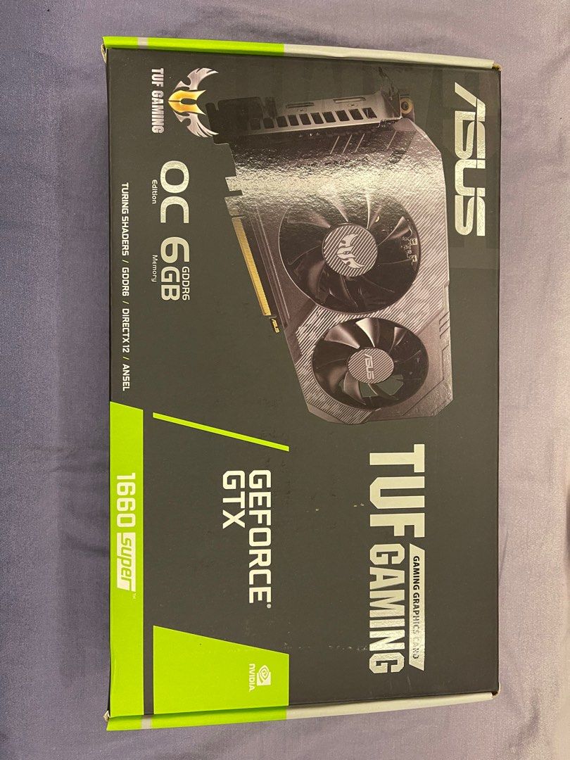 Asus GTX 1660 super, Computers & Tech, Parts & Accessories, Computer ...