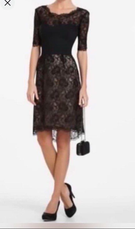 Authentic Bcbg cocktail lace dress., Women's Fashion, Dresses & Sets,  Dresses on Carousell