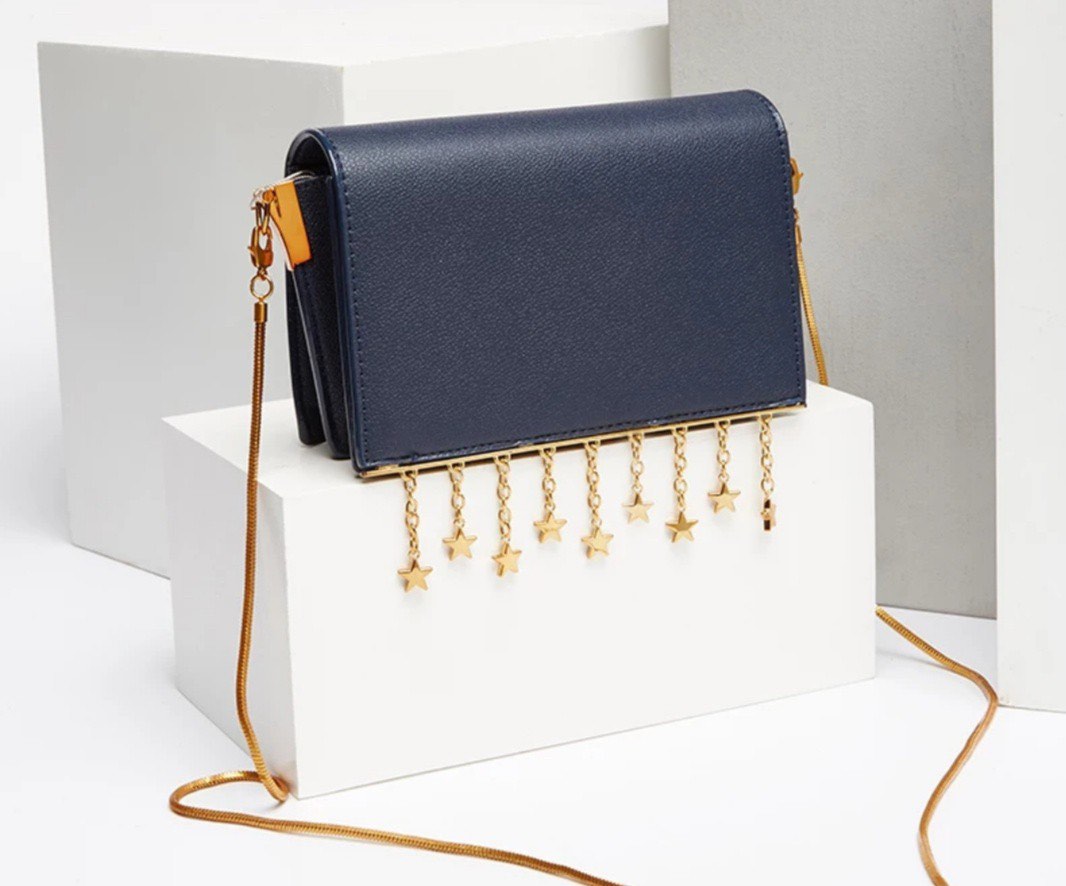 Authentic Charles Keith Charm Detail Crossbody Bag