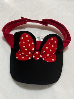 Authentic Disney Adult Minnie Mouse Bow Visor Cap