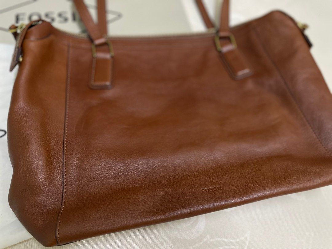 Fossil tote sale discount