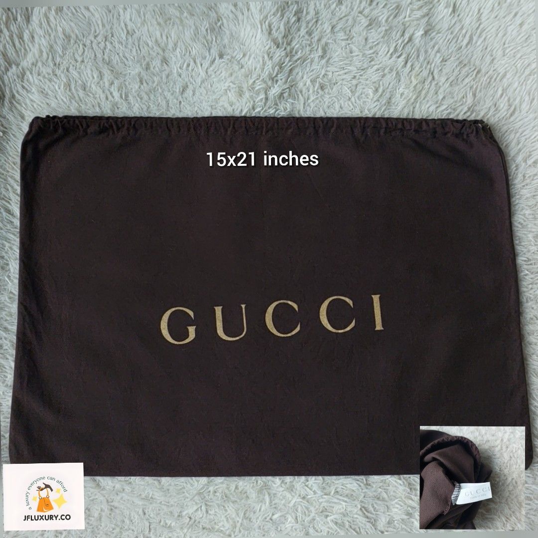 Authentic Gucci box and dust bag, Luxury, Bags & Wallets on Carousell