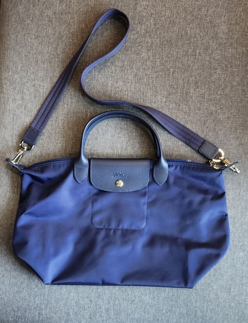 Authentic Longchamp Bag Modele Depose Navy Dark Blue