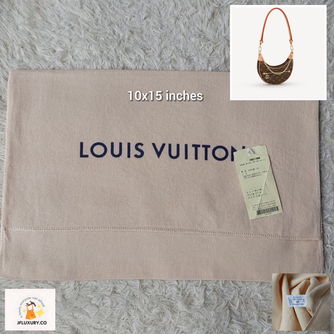 Authentic Louis Vuitton dust bag 15x22 inches, Luxury, Bags & Wallets on  Carousell