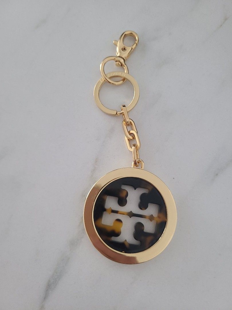 Authentic Tory Burch Large Bag charm keychain, Women's Fashion, Jewelry