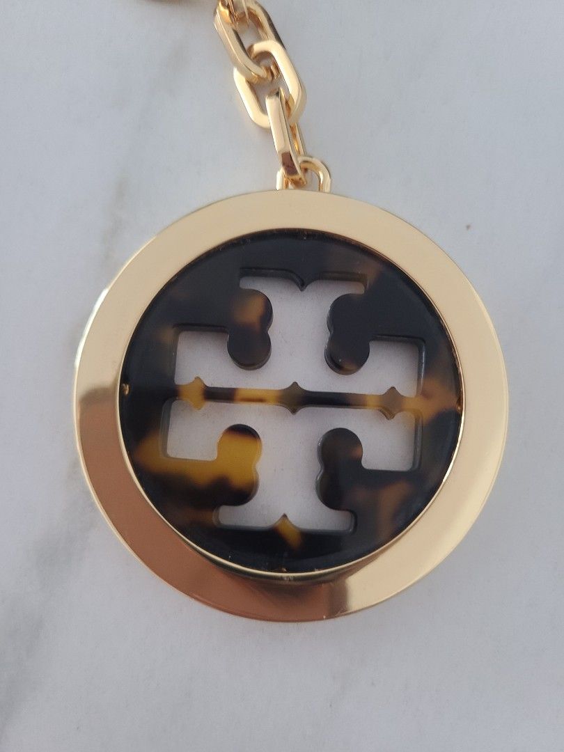 Authentic Tory Burch Large Bag charm keychain, Women's Fashion, Jewelry