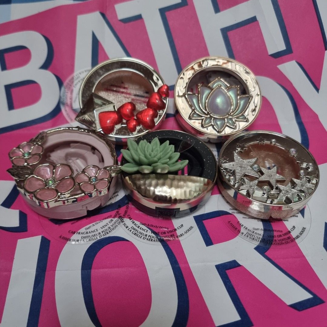 Bath & Body Works Car Fragrance Visor/Air Vent Clip, Car Parts