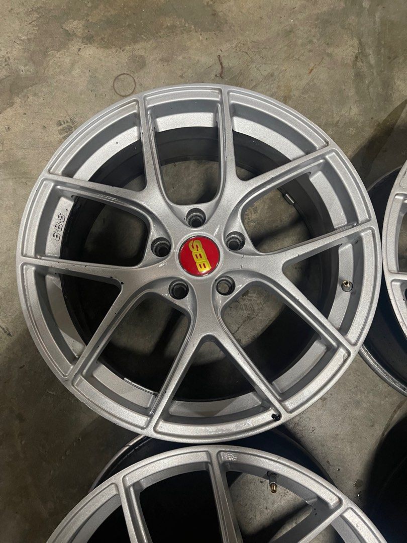 BBS 18” Rims 5x112, Car Accessories, Tyres & Rims on Carousell
