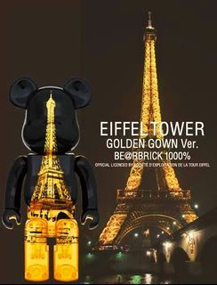 EIFFEL TOWER BE@RBRICK SPARKLING Ve1000％ | www.fleettracktz.com